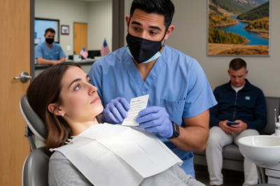 My Dentist Wrote “Nod If You Need Help. Someone Dangerous Is Waiting.” So I…