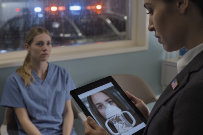 My Husband Texted Me “Goodnight” From Our Living Room. Three Hours Later, He Was Wheeled Into My ER On A Stretcher Next To My Sister. But It Was The Third Stretcher That Made The Doctor Physically Restrain Me.