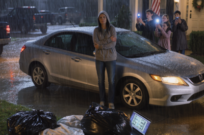 My Mother Livestreamed Evicting Me on a Rainy Tuesday to Teach Me a Lesson About Responsibility, Never Suspecting She Was Kicking Out the Person Who Secretly Owned 55% of the House She Was Standing In.