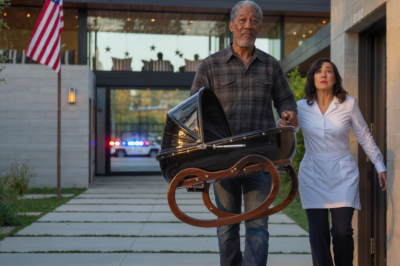 My Son Invited Me to “Make Peace” After Two Silent Years, So I Brought a Hand-Carved Cradle to His Beverly Hills Home—Then His Housekeeper Grabbed My Arm and Whispered Two Words That Saved My Life. Minutes Later, Flashing Lights Flooded the Driveway, a Tactical Team Broke In, and I Watched My Own Son Point at an Empty Chair and Try to Turn Me Into the Villain.